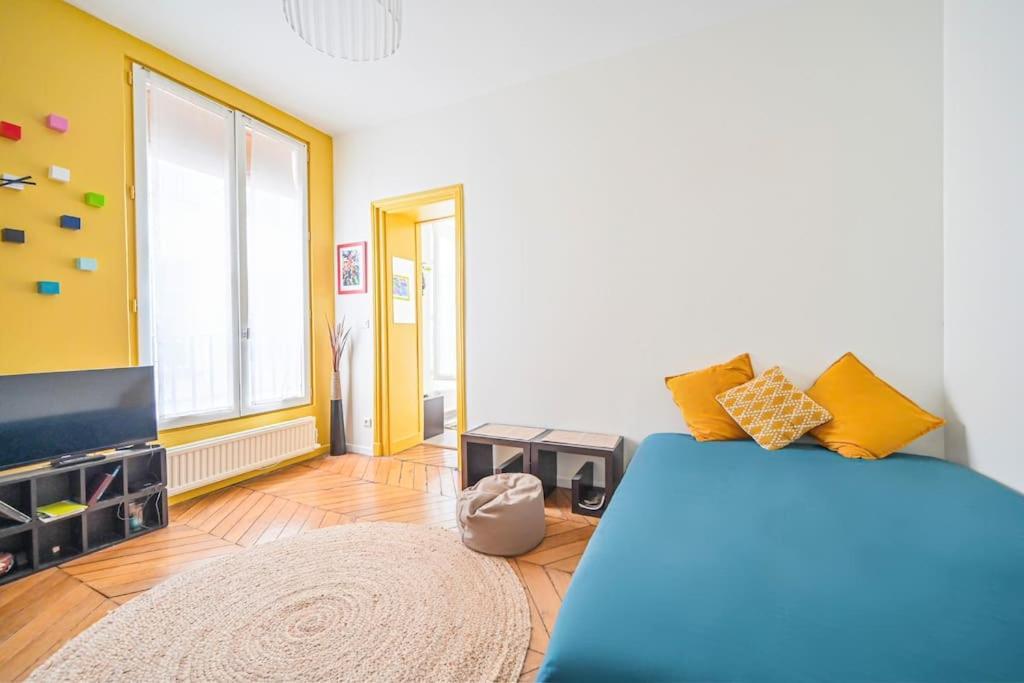 Radiant Flat - Spacious Studio Apartment - Marais ปารีส ภายนอก รูปภาพ